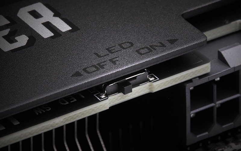 VGA LED On/Off Switch